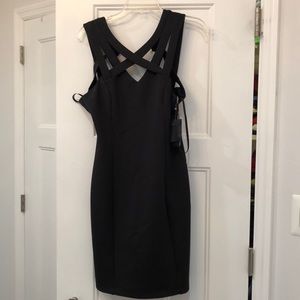 Gorgeous straps Black Guess dress